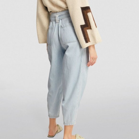 Polo Ralph Lauren Belted Tapered Jeans - Picture 6 of 13